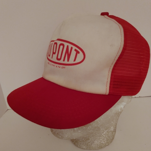 Vintage Dupont Snapback Trucker Hat - Picture 2 of 7